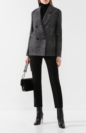 Женские кожаные ботильоны minori 100 JIMMY CHOO темно-серого цвета по цене 82800 руб., арт. MIN0RI 100/CCL | Фото 2 Женские кожаные ботильоны minori 100 JIMMY CHOO темно-серого цвета, арт. MIN0RI 100/CCL | Фото 2