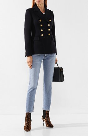 Женские кожаные ботильоны lori DOLCE & GABBANA леопардового цвета по цене 108000 руб., арт. CT0477/AZ417 | Фото 2 Женские кожаные ботильоны lori DOLCE & GABBANA леопардового цвета, арт. CT0477/AZ417 | Фото 2