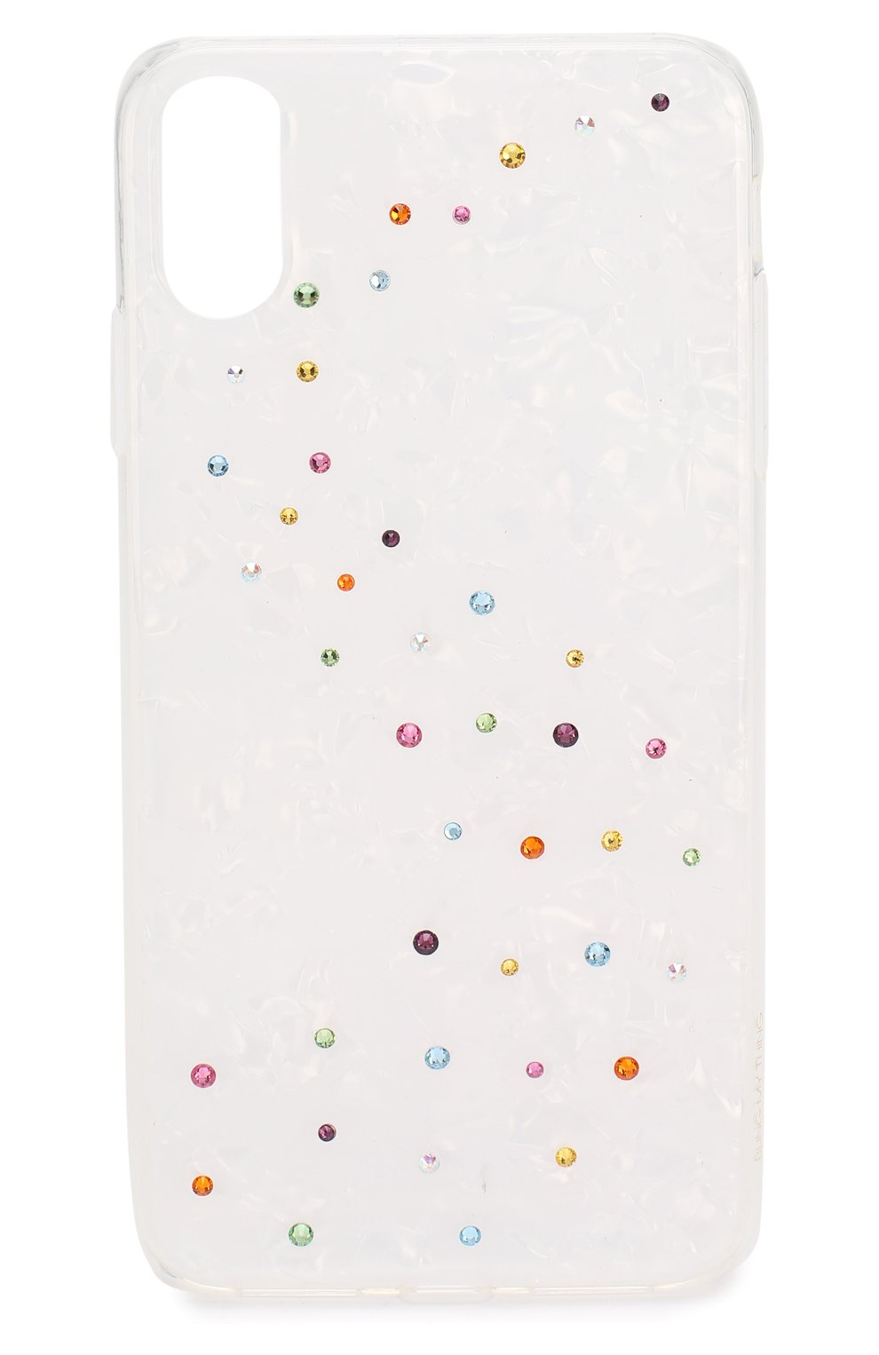 Мужской чехол для iphone xs max BLING MY THING белого цвета, арт. IPXS-L-MW-WH-CCD | Фото 1