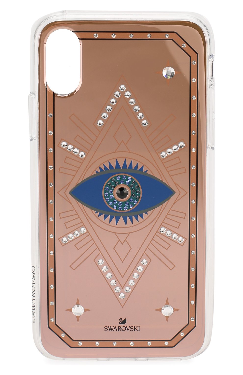Мужской чехол для iphone x/xs SWAROVSKI золотого цвета, арт. 5499821 | Фото 1