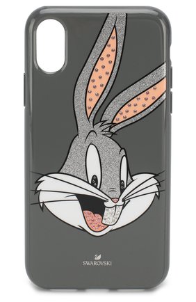 Мужской чехол для iphone x/xs SWAROVSKI серого цвета по цене 4290 руб., арт. 5499822 | Фото 1 Мужской чехол для iphone x/xs SWAROVSKI серого цвета, арт. 5499822 | Фото 1