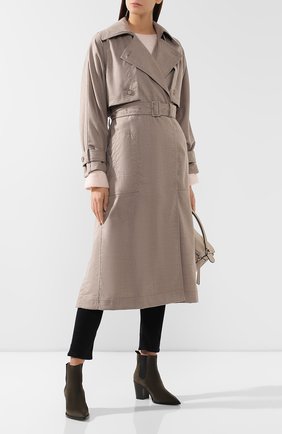 Женский плащ с поясом 3.1 PHILLIP LIM бежевого цвета по цене 74700 руб., арт. P191-8896WFB | Фото 2 Женский плащ с поясом 3.1 PHILLIP LIM бежевого цвета, арт. P191-8896WFB | Фото 2