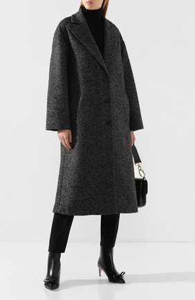 Женское пальто REDVALENTINO темно-серого цвета по цене 69550 руб., арт. SR0CAA95/4H4 | Фото 2 Женское пальто REDVALENTINO темно-серого цвета, арт. SR0CAA95/4H4 | Фото 2