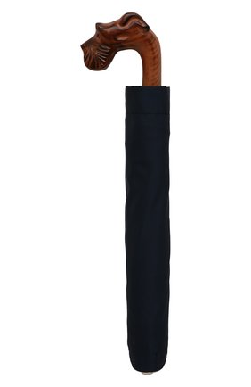 Мужской складной зонт PASOTTI OMBRELLI темно-синего цвета, арт. 64S/RAS0 0XF0RD/14/N49 | Фото 4 (Материал: Текстиль, Синтетический материал, Металл; Статус проверки: Проверено, Проверена категория)