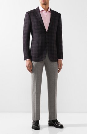 Мужская хлопковая сорочка KITON розового цвета по цене 64500 руб., арт. UCIH0708510 | Фото 2 Мужская хлопковая сорочка KITON розового цвета, арт. UCIH0708510 | Фото 2