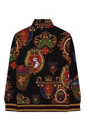 Детский хлопковый кардиган DOLCE & GABBANA разноцветного цвета по цене 17650 руб., арт. L4JW6R/G7T0L/2-6 | Фото 2 Детский хлопковый кардиган DOLCE & GABBANA разноцветного цвета, арт. L4JW6R/G7T0L/2-6 | Фото 2