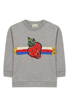 Хлопковый свитшот | Фото №1 Хлопковый свитшот | Фото №1