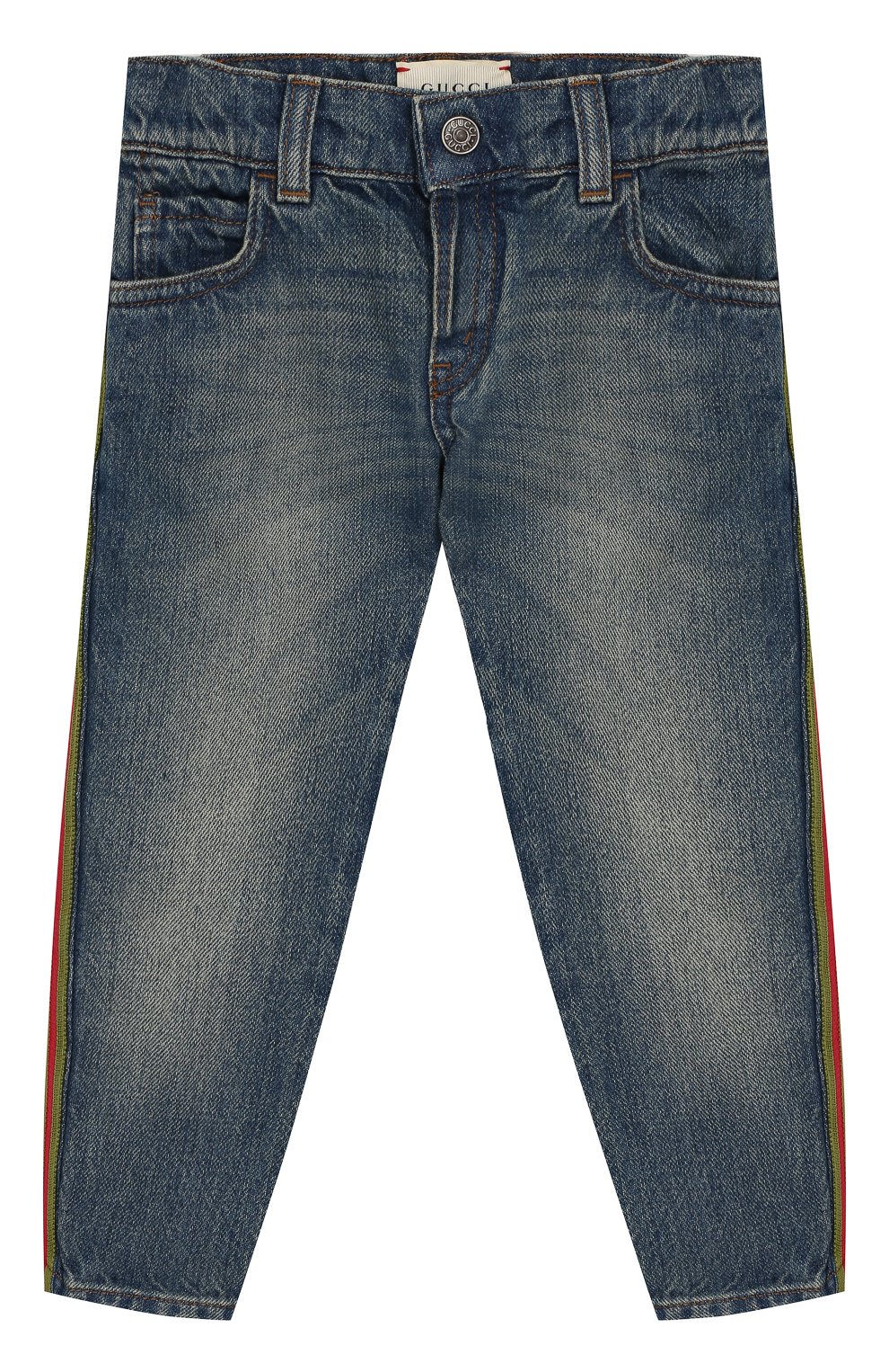 Детские джинсы GUCCI голубого цвета, арт. 548223/XDANS | Фото 1