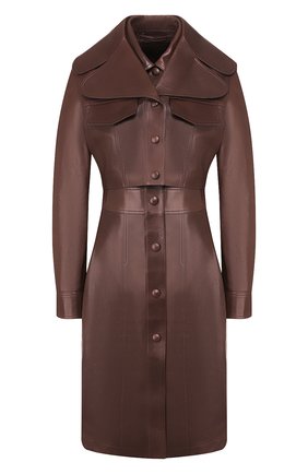 Женский кожаный плащ liskeard BURBERRY темно-коричневого цвета по цене 415000 руб., арт. 8013693 | Фото 1 Женский кожаный плащ liskeard BURBERRY темно-коричневого цвета, арт. 8013693 | Фото 1