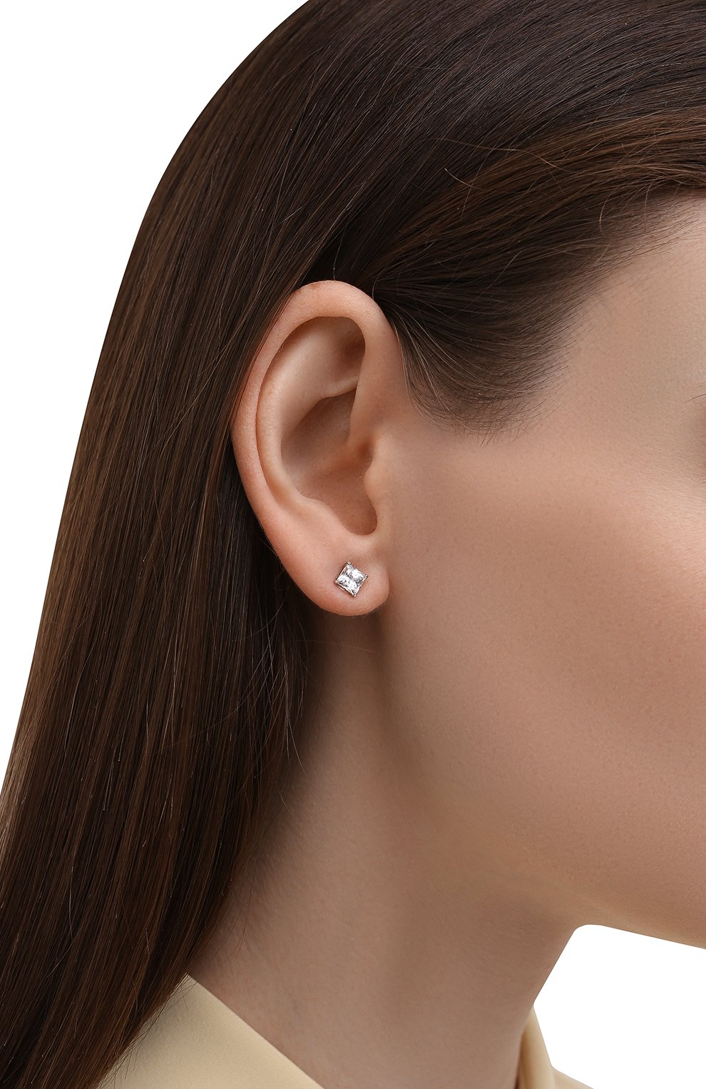 Женские серьги attract SWAROVSKI серебряного цвета по цене 3790 руб., арт. 5509936 | Фото 2 Женские серьги attract SWAROVSKI серебряного цвета, арт. 5509936 | Фото 2