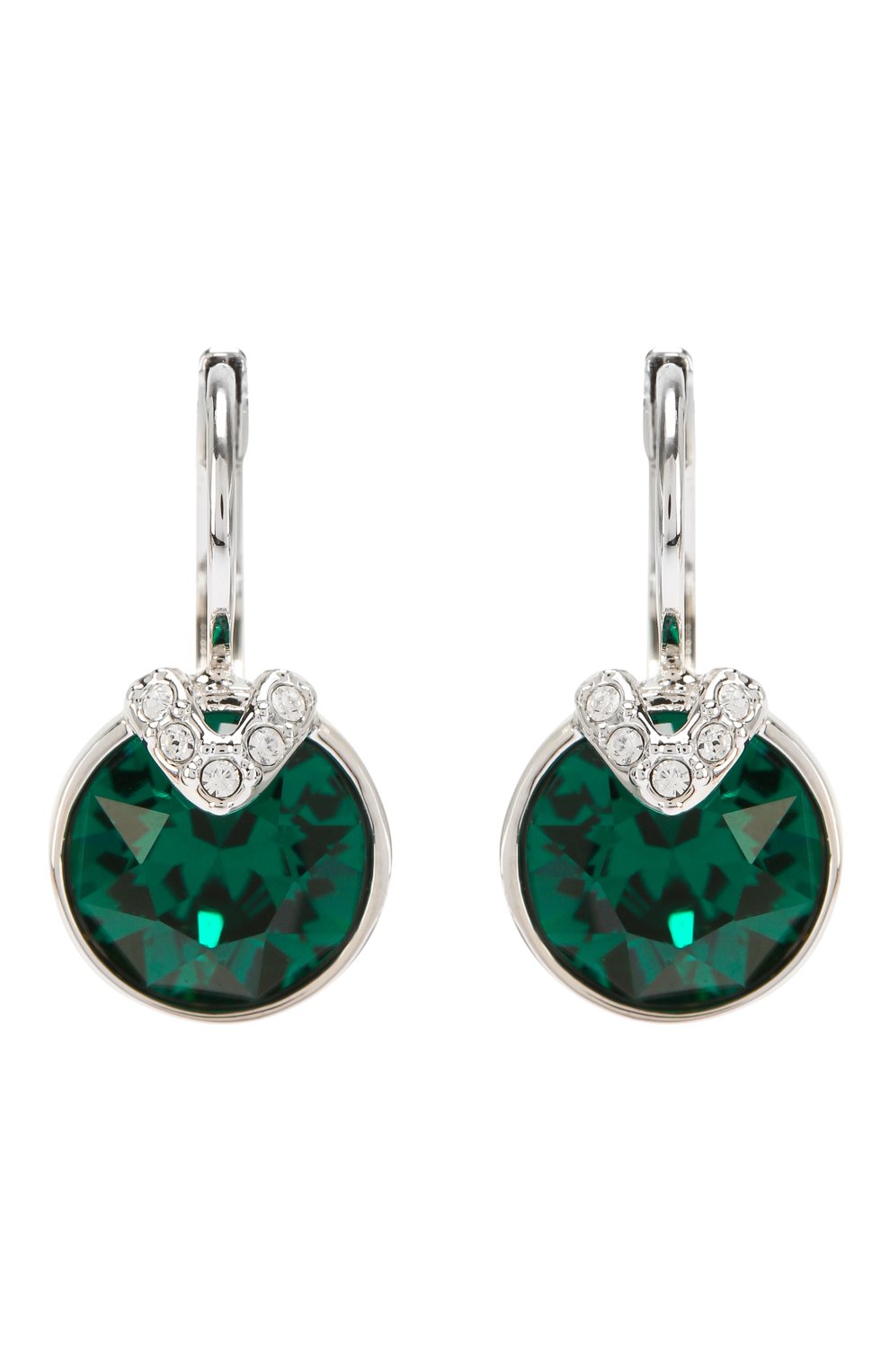 Женские серьги attract SWAROVSKI зеленого цвета, арт. 5498876 | Фото 1