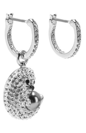Женские серьги polar bestiary SWAROVSKI серебряного цвета по цене 5480 руб., арт. 5491550 | Фото 3 Женские серьги polar bestiary SWAROVSKI серебряного цвета, арт. 5491550 | Фото 3