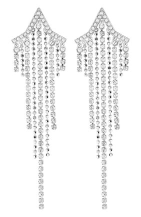 Женские серьги fit star SWAROVSKI серебряного цвета по цене 9480 руб., арт. 5492758 | Фото 1 Женские серьги fit star SWAROVSKI серебряного цвета, арт. 5492758 | Фото 1