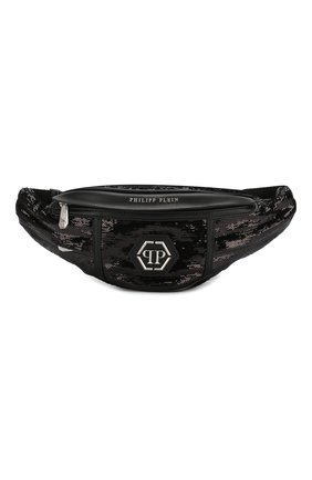 Детская поясная сумка PHILIPP PLEIN черного цвета по цене 24750 руб., арт. GBA0116 | Фото 1 Детская поясная сумка PHILIPP PLEIN черного цвета, арт. GBA0116 | Фото 1
