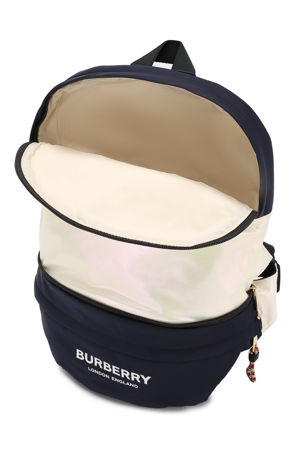Детская рюкзак BURBERRY розового цвета, арт. 8014389 | Фото 3 (Статус проверки: Проверено, Проверена категория; Материал: Текстиль)