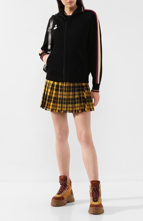 Женский кардиган ISABEL MARANT ETOILE черного цвета по цене 32850 руб., арт. CA0171-19A059E/DARCEY | Фото 2 Женский кардиган ISABEL MARANT ETOILE черного цвета, арт. CA0171-19A059E/DARCEY | Фото 2