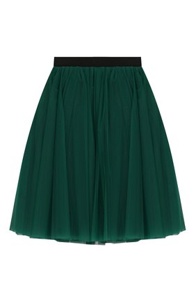 Детская юбка DOLCE & GABBANA зеленого цвета по цене 22350 руб., арт. L53I44/HLMMR/2-6 | Фото 1 Детская юбка DOLCE & GABBANA зеленого цвета, арт. L53I44/HLMMR/2-6 | Фото 1