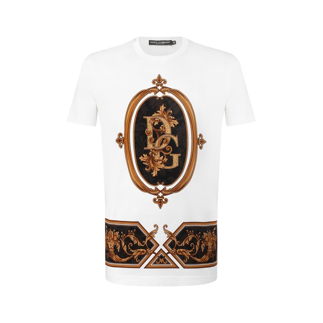 Хлопковая футболка Dolce&Gabbana 10439478