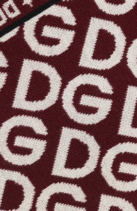 Мужской шарф из смеси шерсти и кашемира DOLCE & GABBANA бордового цвета по цене 43950 руб., арт. GX810T/JAMF1 | Фото 2 Мужской шарф из смеси шерсти и кашемира DOLCE & GABBANA бордового цвета, арт. GX810T/JAMF1 | Фото 2
