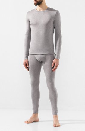 Мужские кальсоны ZIMMERLI серого цвета по цене 12650 руб., арт. 718-8255 | Фото 2 Мужские кальсоны ZIMMERLI серого цвета, арт. 718-8255 | Фото 2