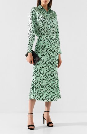 Женская юбка OLIVIA RUBIN светло-зеленого цвета по цене 21400 руб., арт. 0R0079/HANNA SLIP SKIRT | Фото 2 Женская юбка OLIVIA RUBIN светло-зеленого цвета, арт. 0R0079/HANNA SLIP SKIRT | Фото 2