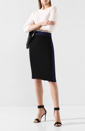 Женская юбка DIANE VON FURSTENBERG черного цвета по цене 21050 руб., арт. 13057DVF | Фото 2 Женская юбка DIANE VON FURSTENBERG черного цвета, арт. 13057DVF | Фото 2