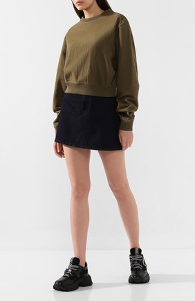 Женский хлопковый свитшот reebok x victoria beckham REEBOK хаки цвета по цене 135000 тенге, арт. FQ7921 | Фото 2 Женский хлопковый свитшот reebok x victoria beckham REEBOK хаки цвета, арт. FQ7921 | Фото 2 (Рукава: Длинные; Женское Кросс-КТ: Свитшот-одежда; Материал внешний: Хлопок; Длина (для топов): Стандартные; Статус проверки: Проверена категория)