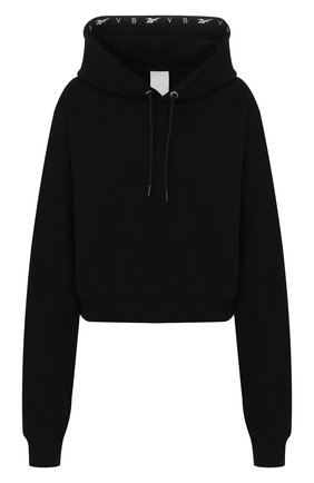 Хлопковое худи Reebok x Victoria Beckham | Фото №1 Хлопковое худи Reebok x Victoria Beckham | Фото №1