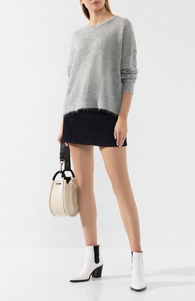 Женская пуловер ISABEL MARANT ETOILE серого цвета по цене 22550 руб., арт. PU1113-19A064E/CLIFT0NY | Фото 2 Женская пуловер ISABEL MARANT ETOILE серого цвета, арт. PU1113-19A064E/CLIFT0NY | Фото 2