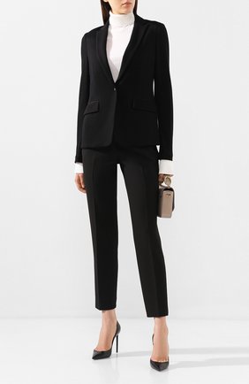 Женский шерстяной жакет RAG&BONE черного цвета по цене 43800 руб., арт. W292421PH | Фото 2 Женский шерстяной жакет RAG&BONE черного цвета, арт. W292421PH | Фото 2