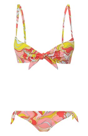 Женский раздельный купальник EMILIO PUCCI кораллового цвета по цене 27500 руб., арт. 9RMA20/9R794 | Фото 1 Женский раздельный купальник EMILIO PUCCI кораллового цвета, арт. 9RMA20/9R794 | Фото 1
