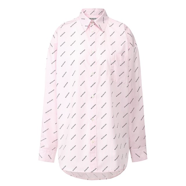 Хлопковая рубашка Balenciaga 10444329