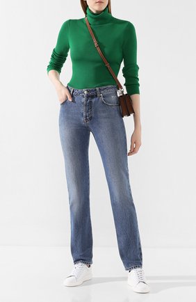 Женские джинсы MSGM синего цвета по цене 22550 руб., арт. 2742MDP149LC 195993 | Фото 2 Женские джинсы MSGM синего цвета, арт. 2742MDP149LC 195993 | Фото 2