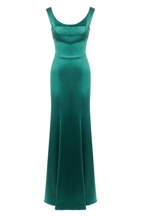 Женское платье-макси DOLCE & GABBANA зеленого цвета по цене 259500 руб., арт. F6G40T/FURHH | Фото 1 Женское платье-макси DOLCE & GABBANA зеленого цвета, арт. F6G40T/FURHH | Фото 1