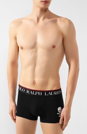 Мужские хлопковые боксеры POLO RALPH LAUREN черного цвета по цене 2225 руб., арт. 714753009/002 | Фото 2 Мужские хлопковые боксеры POLO RALPH LAUREN черного цвета, арт. 714753009/002 | Фото 2