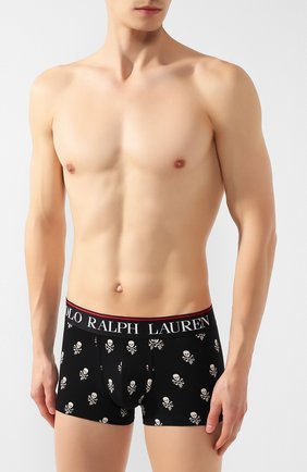 Мужские хлопковые боксеры POLO RALPH LAUREN черного цвета по цене 2400 руб., арт. 714753010/001 | Фото 2 Мужские хлопковые боксеры POLO RALPH LAUREN черного цвета, арт. 714753010/001 | Фото 2