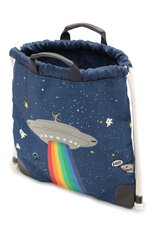 Детская рюкзак JEUNE PREMIER темно-синего цвета, арт. CIN-19111 FW19/20 | Фото 3 (Материал: Текстиль; Статус проверки: Проверена категория)