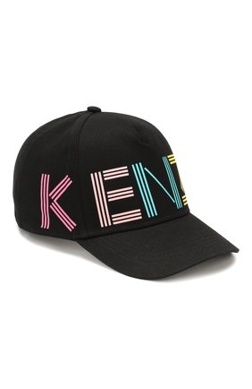 Детская бейсболка KENZO черного цвета по цене 5230 руб., арт. KP90048 | Фото 1 Детская бейсболка KENZO черного цвета, арт. KP90048 | Фото 1