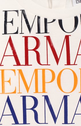 Детский комплект из 3-х лонгсливов EMPORIO ARMANI разноцветного цвета по цене 8770 руб., арт. 6GHD01/4J09Z | Фото 2 Детский комплект из 3-х лонгсливов EMPORIO ARMANI разноцветного цвета, арт. 6GHD01/4J09Z | Фото 2