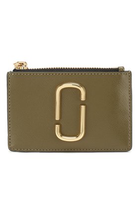Женский кожаный футляр для кредитных карт MARC JACOBS (THE) хаки цвета по цене 9360 руб., арт. M0013359 | Фото 1 Женский кожаный футляр для кредитных карт MARC JACOBS (THE) хаки цвета, арт. M0013359 | Фото 1