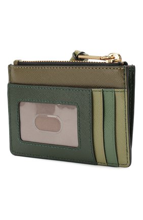 Женский кожаный футляр для кредитных карт MARC JACOBS (THE) хаки цвета по цене 9360 руб., арт. M0013359 | Фото 2 Женский кожаный футляр для кредитных карт MARC JACOBS (THE) хаки цвета, арт. M0013359 | Фото 2