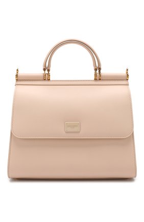 Женская сумка sicily 58 large DOLCE & GABBANA светло-бежевого цвета по цене 188000 руб., арт. BB6621/AV385 | Фото 1 Женская сумка sicily 58 large DOLCE & GABBANA светло-бежевого цвета, арт. BB6621/AV385 | Фото 1