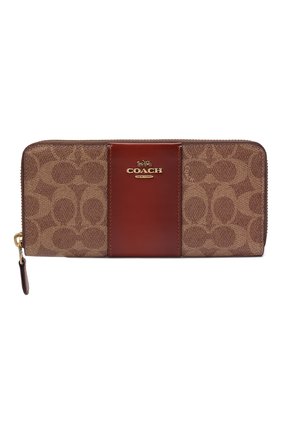 Женские кошелек COACH коричневого цвета по цене 14400 руб., арт. 73739 | Фото 1 Женские кошелек COACH коричневого цвета, арт. 73739 | Фото 1