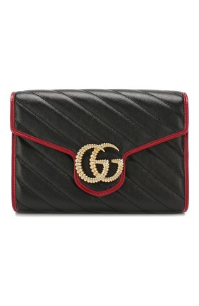 Женская сумка gg marmont mini GUCCI черного цвета по цене 108400 руб., арт. 573807/00LFX | Фото 1 Женская сумка gg marmont mini GUCCI черного цвета, арт. 573807/00LFX | Фото 1