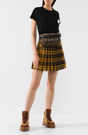 Мужская текстильная сумка KENZO хаки цвета по цене 11950 руб., арт. F855SF212F24 | Фото 2 Мужская текстильная сумка KENZO хаки цвета, арт. F855SF212F24 | Фото 2