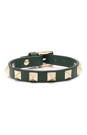 Кожаный браслет Valentino Garavani Rockstud | Фото №1 Кожаный браслет Valentino Garavani Rockstud | Фото №1