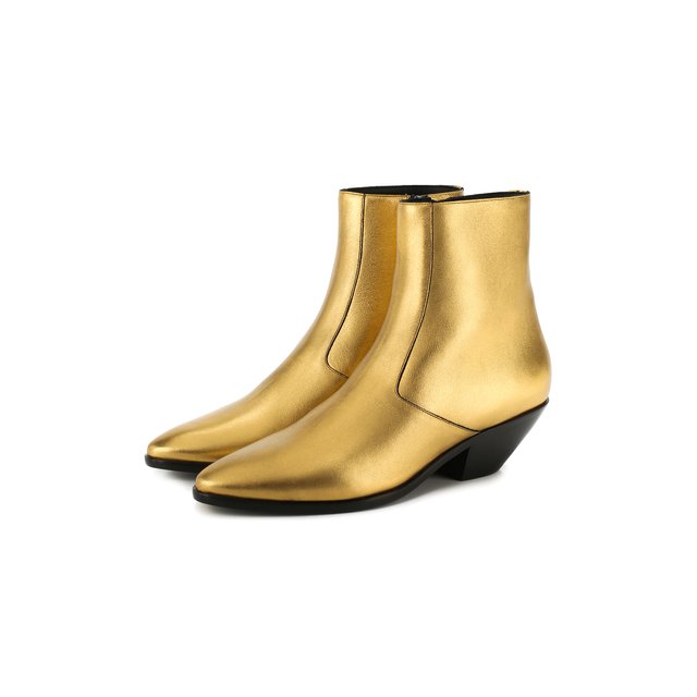 Кожаные ботинки West Yves Saint Laurent 10448354