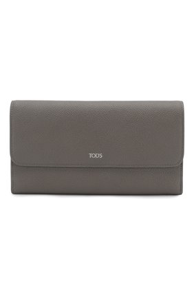 Женские кожаный футляр для документов TOD’S серого цвета по цене 36450 руб., арт. XAWSELB3601WEB | Фото 1 Женские кожаный футляр для документов TOD’S серого цвета, арт. XAWSELB3601WEB | Фото 1