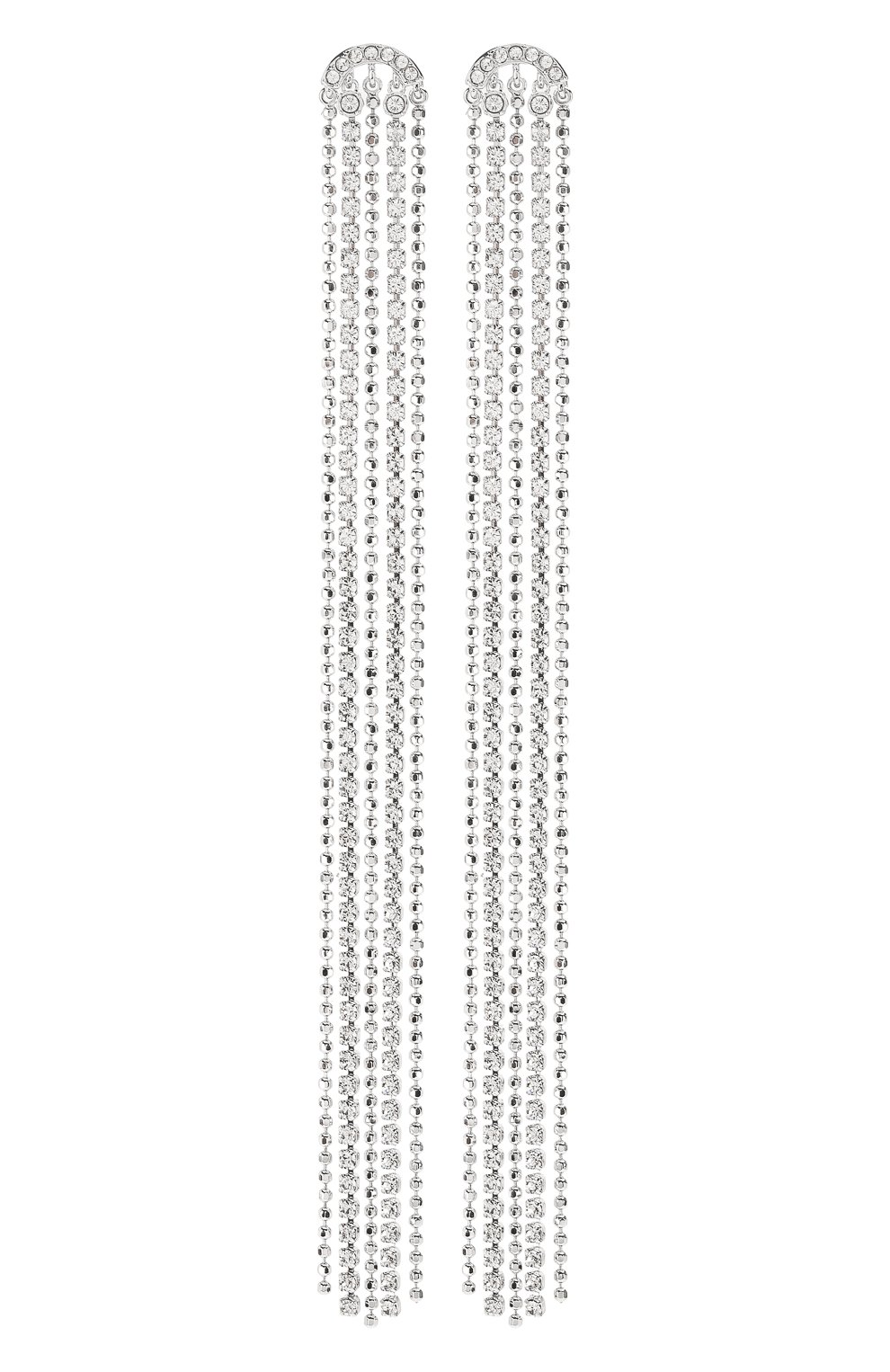 Женские серьги fit SWAROVSKI серебряного цвета, арт. 5490190 | Фото 1
