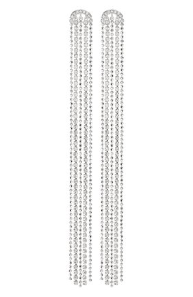 Женские серьги fit SWAROVSKI серебряного цвета по цене 11890 руб., арт. 5490190 | Фото 1 Женские серьги fit SWAROVSKI серебряного цвета, арт. 5490190 | Фото 1